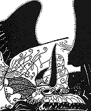 Aubrey Beardsley: Dragon Illustration