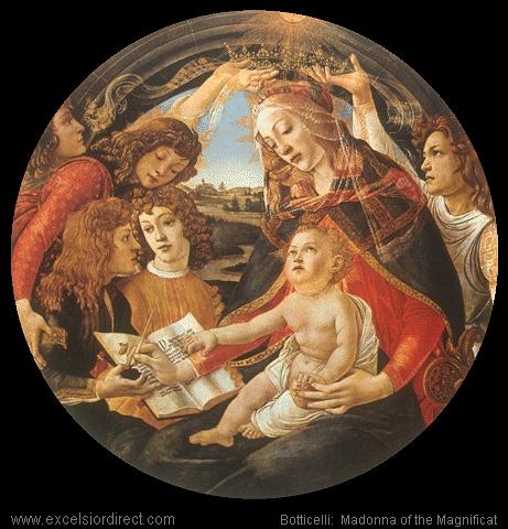 Sandro Botticelli: Magnificat Madonna