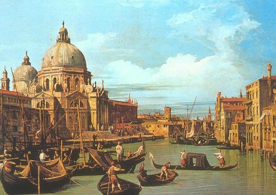 Canaletto: Entrance to the Grand Canal, Venice