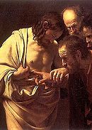 Caravaggio: Doubting Thomas