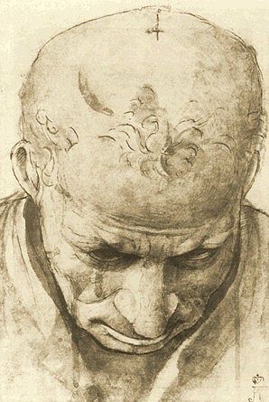 Piero di Cosimo: Study of the Head of an Old Man