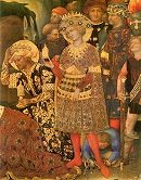 Gentile da Fabriano: Adoration of the Magi (detail)