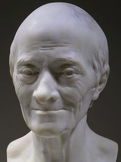 Houdon: Portrait Bust of Voltaire