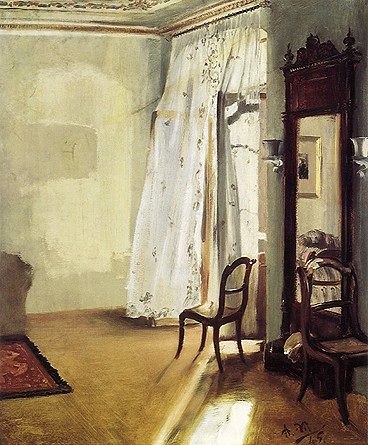 Adolf von Menzel: The French Window