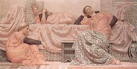 Albert Joseph Moore: Reading Aloud