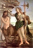 Botticelli: Pallas and the Centaur