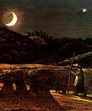 Samuel Palmer: Harvest Moon