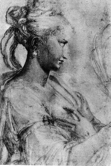 Parmigianino: Study of Saint Catherine