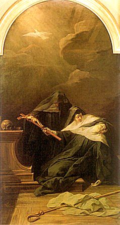 Jean Restout: The Death of Saint Scholastica