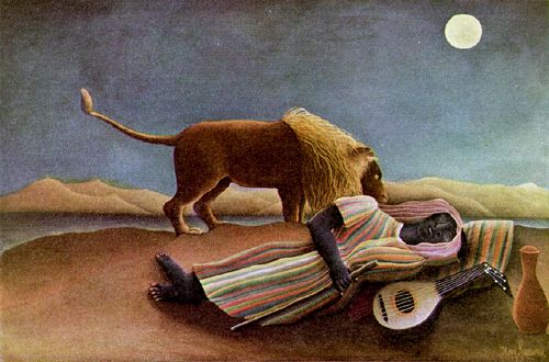 Henri Rousseau: Sleeping Gypsy