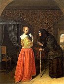 Jan Steen: Bathsheba Receiving David's Letter