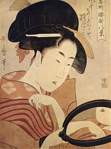 Kitagawa Utamaro: Okita of the Naniwaya Teahouse