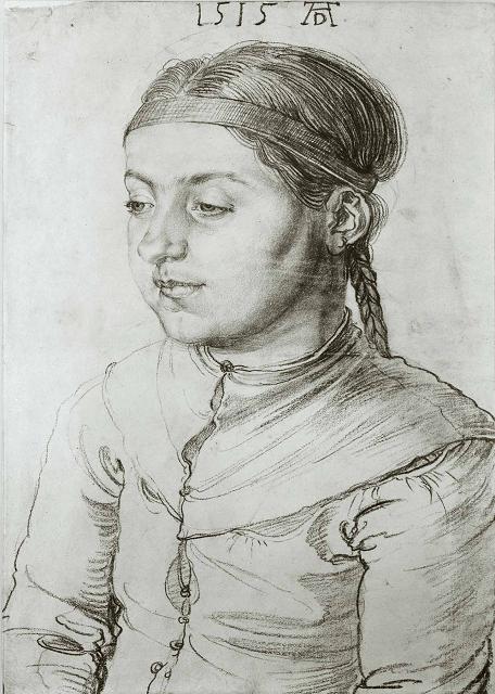 Albrecht Durer: Head of a Girl