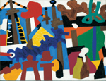 Stuart Davis: Study for Swing Landscape