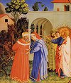 Fra Angelico: The Apostle Saint James the Great Freeing the Magician Hermogenes