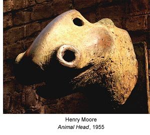 Henry Moore: Animal Head (1955)