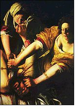 Judith Beheading Holofernes (detail)