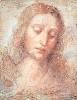 Leonardo: Study for the head of Christ