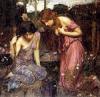 Waterhouse: Nymphs finding the Head of Orpheus